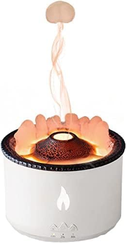 Jellyfish Spray Volcano Flame Effect Air Humidifier