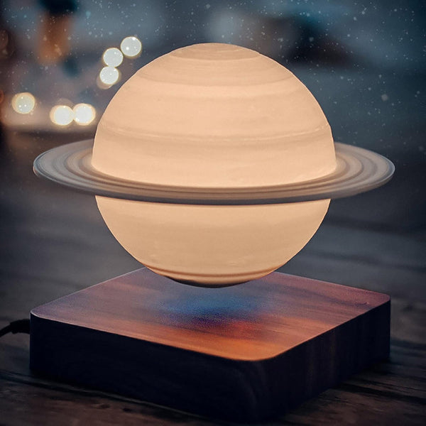 Levitating Saturn Lamp