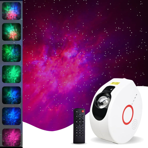 Galaxy Projector for Bedroom, Starlight Projector, 3 in 1 Starry Night Light Projector, Bluetooth Speaker