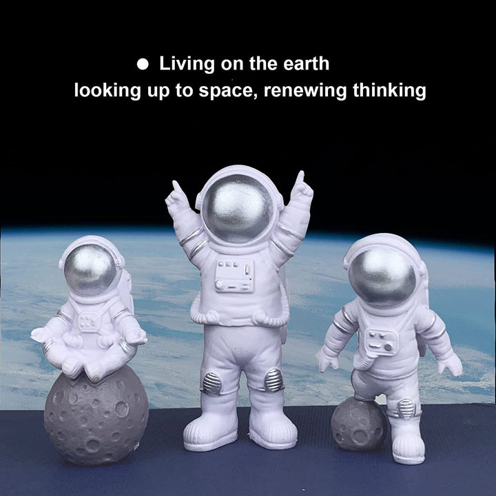 Cute Mini Spaceman Astronaut Statue Spaceman,Desktop & Tabletop Decorative Cute Mini Spac ...