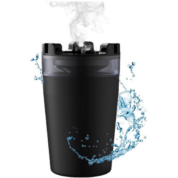 NYRWANA Windproof Car Cigarette Ashtray with Lid & Water Tank Portable Detachable Cigarette Ashtray With Funnel