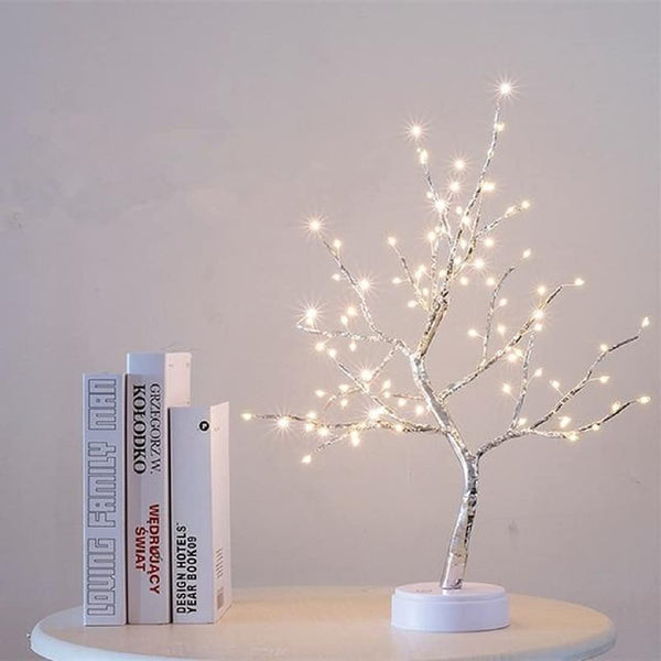 Bonsai Pearl Tree Night Lamp Touch Switch