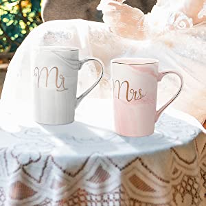 Mr & Mrs Couples Ceramic Coffee Mug