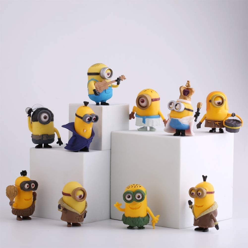 Little Minions Cartoon Action Mini Figures Pack of 10 – Nyrwana