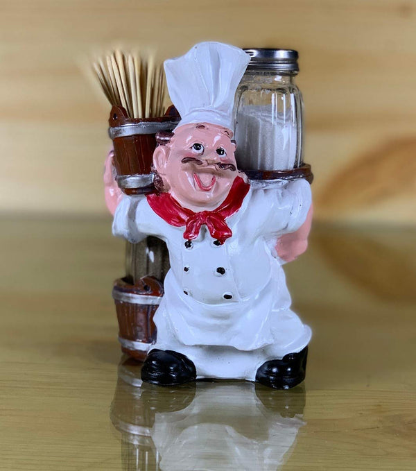 Chef Salt & Pepper Decorative Set