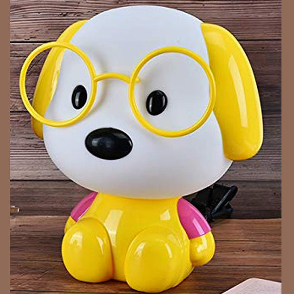 Cute Dog Night Night Lamp (Yellow)