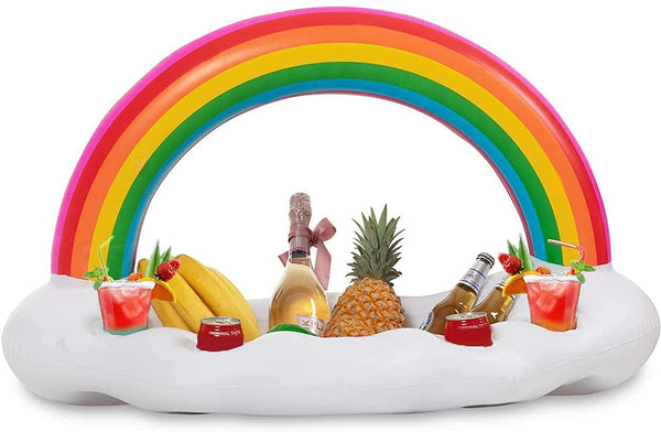 Inflatable Rainbow Pool Tray